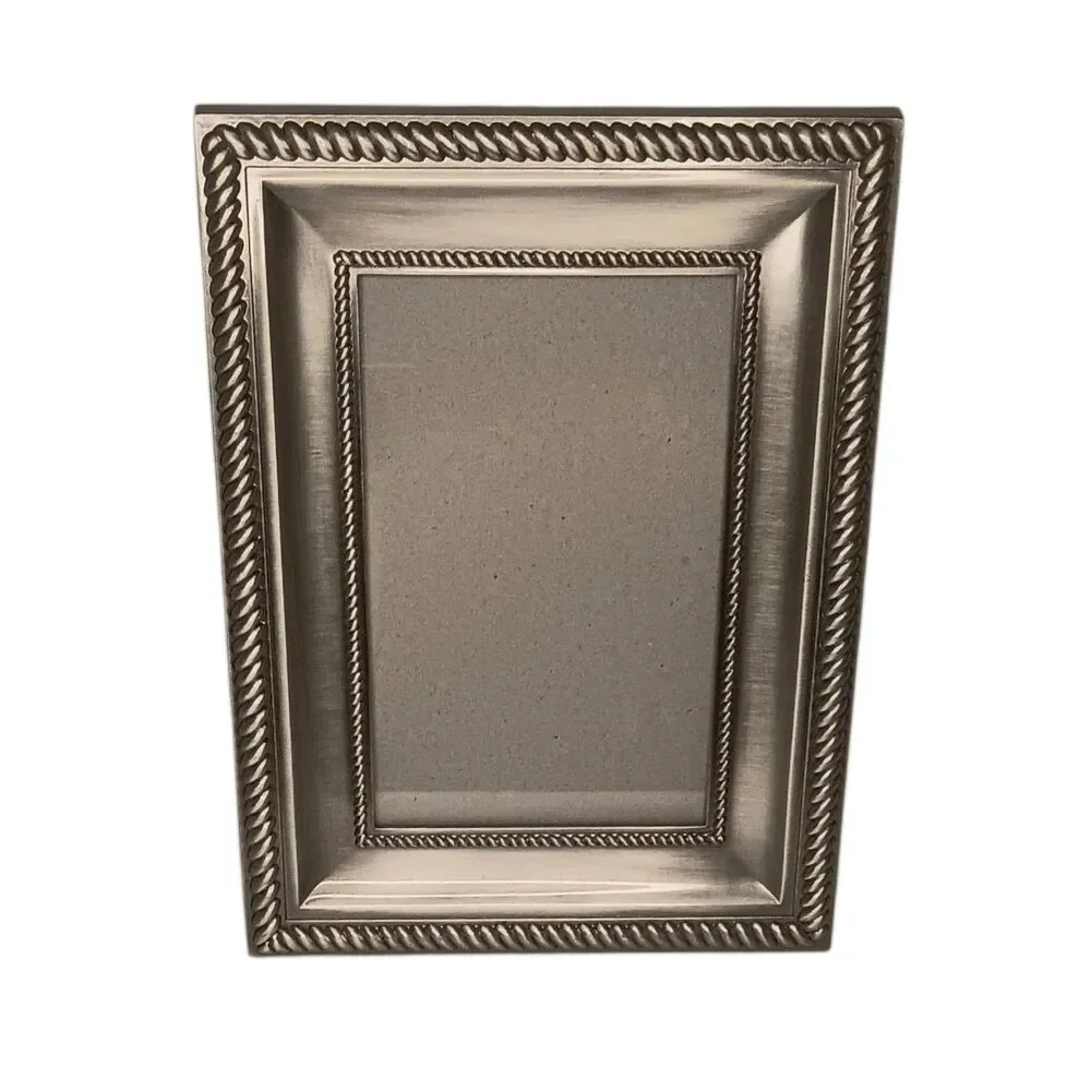 Silver Braided Metal Photo Frame 8