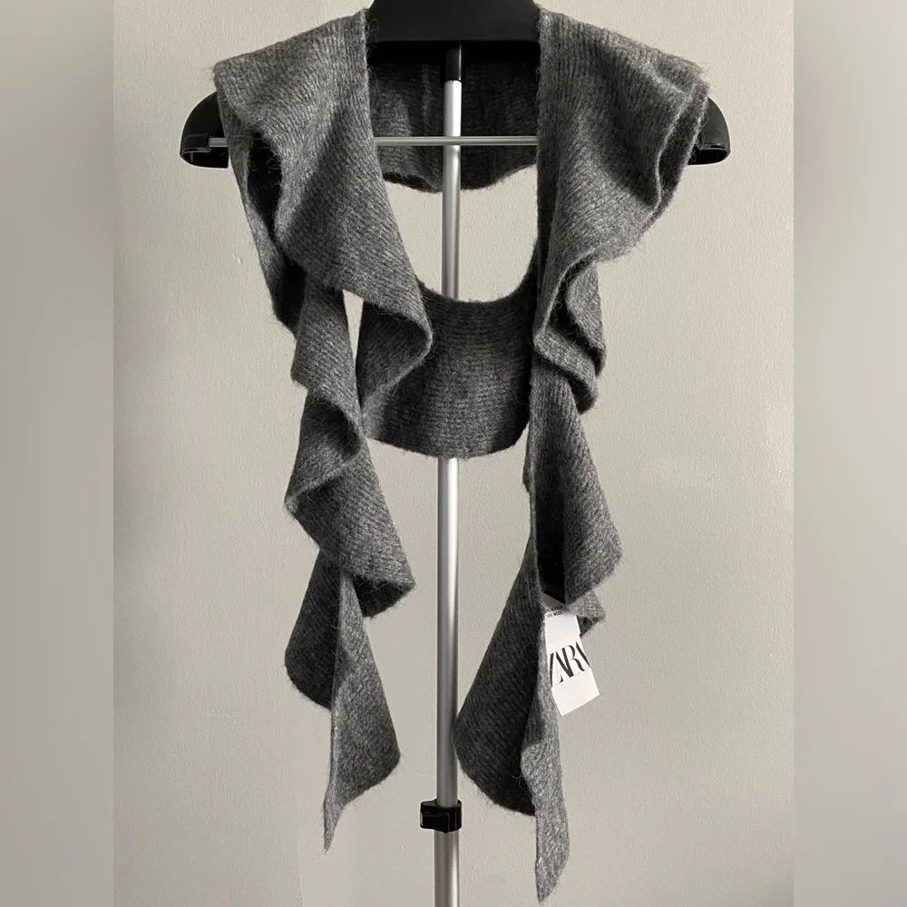 Zara Wool & Alpaca Blend scarf