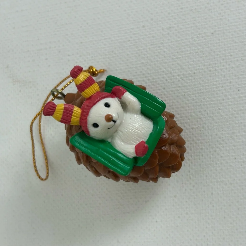 4 - Avon VTG - NIB - Christmas Cutie Ornaments -Sculpted by Michael Arike