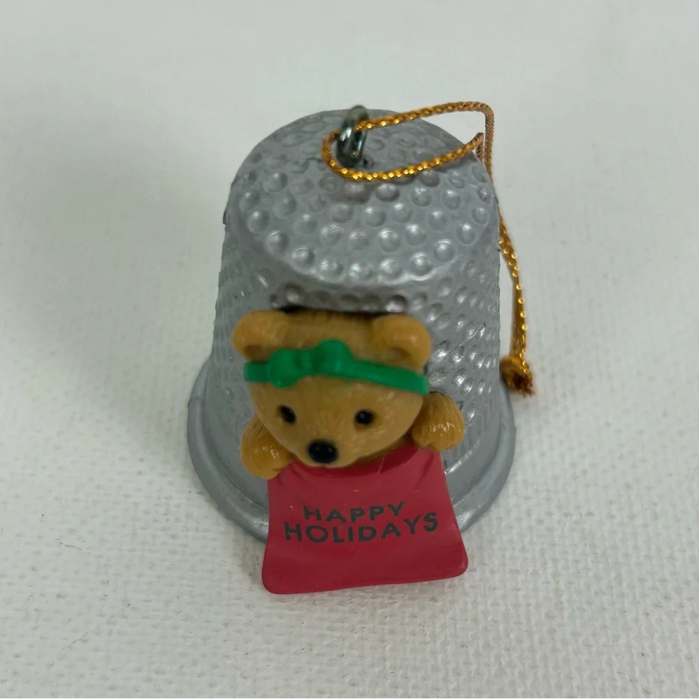 4 - Avon VTG - NIB - Christmas Cutie Ornaments -Sculpted by Michael Arike