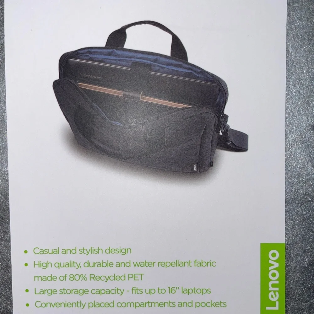 Lenovo Charcoal Laptop Bag 16”