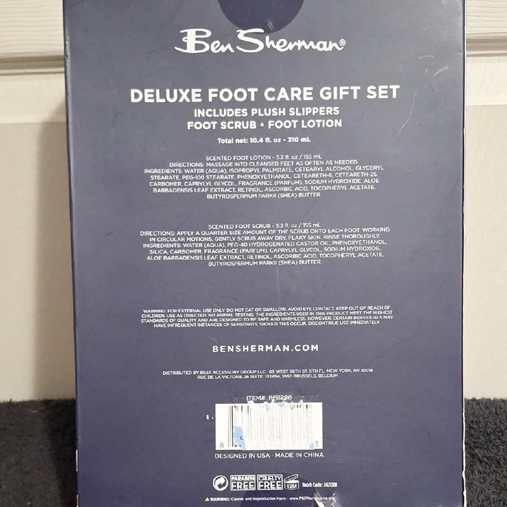 Ben Sherman foot care