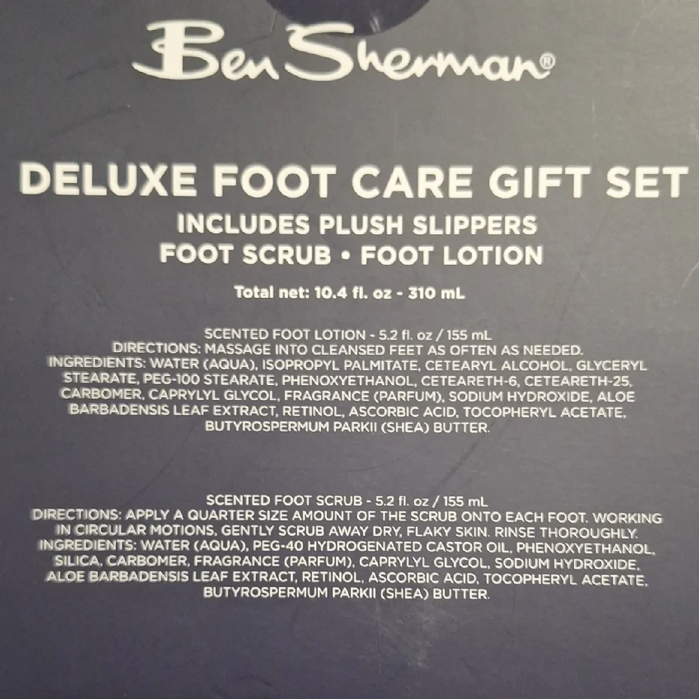 Ben Sherman foot care