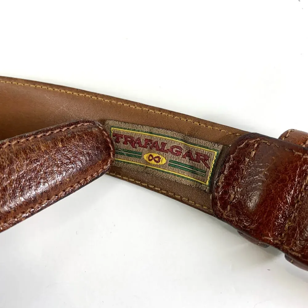 Trafalgar leather belt