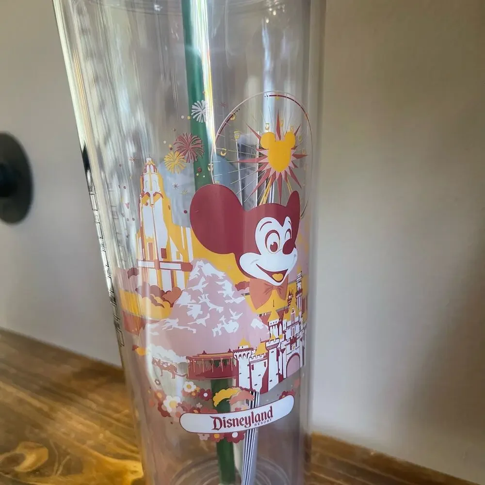 Starbucks disneyland acrylic use