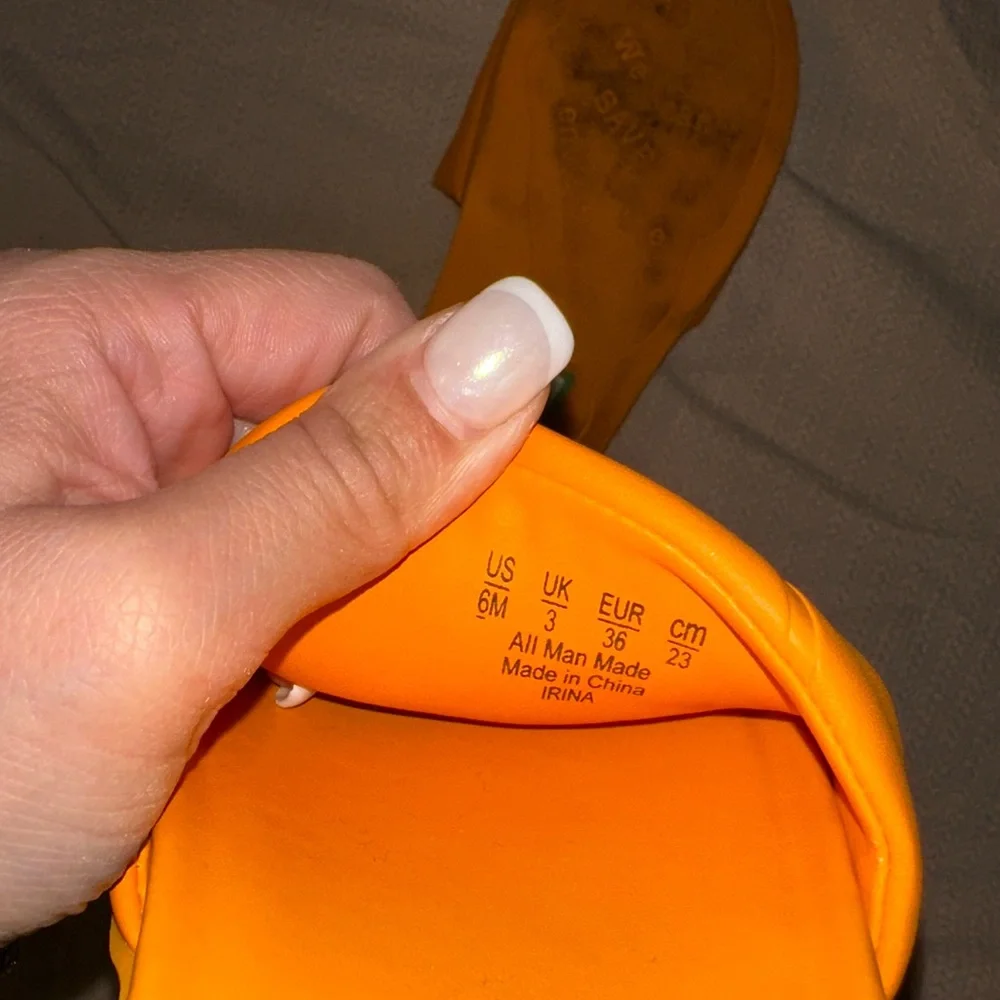 Ina bold orange
