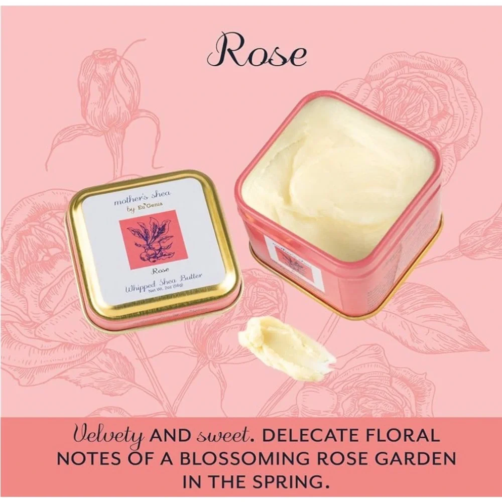 Mother's Shea Rose Whipped Shea Butter 2oz