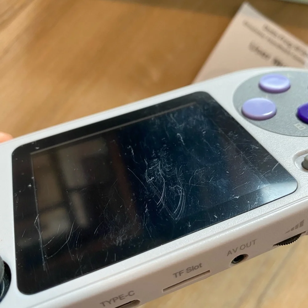 SF2000 Portable Handheld Console IPS Retro video Games Consoles Built-in 6000