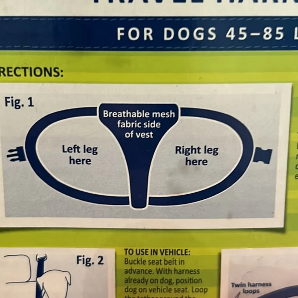 Top Paw travel harness
