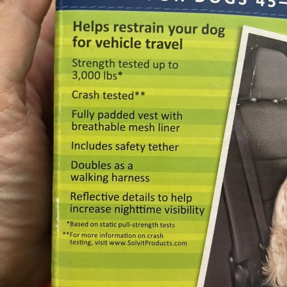 Top Paw travel harness