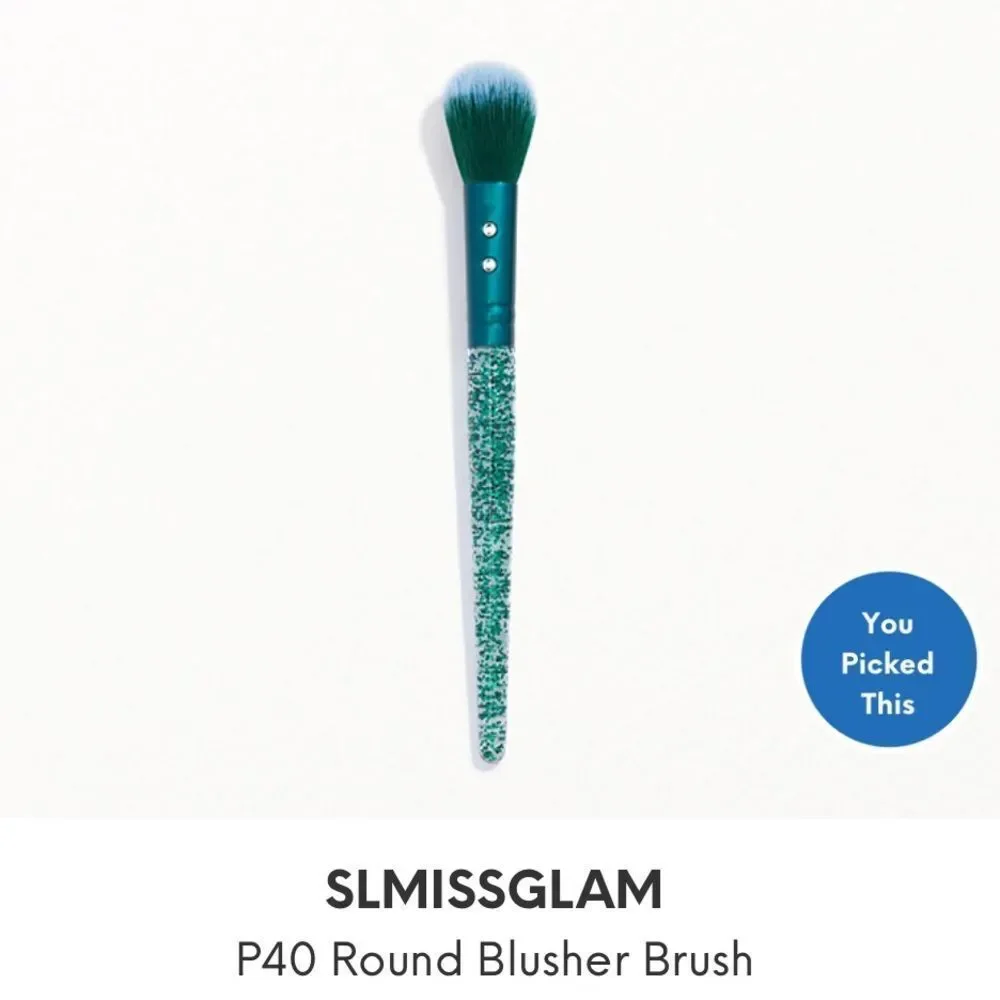 3/$20💘 SLMISSGLAM P40 Round Blusher Brush