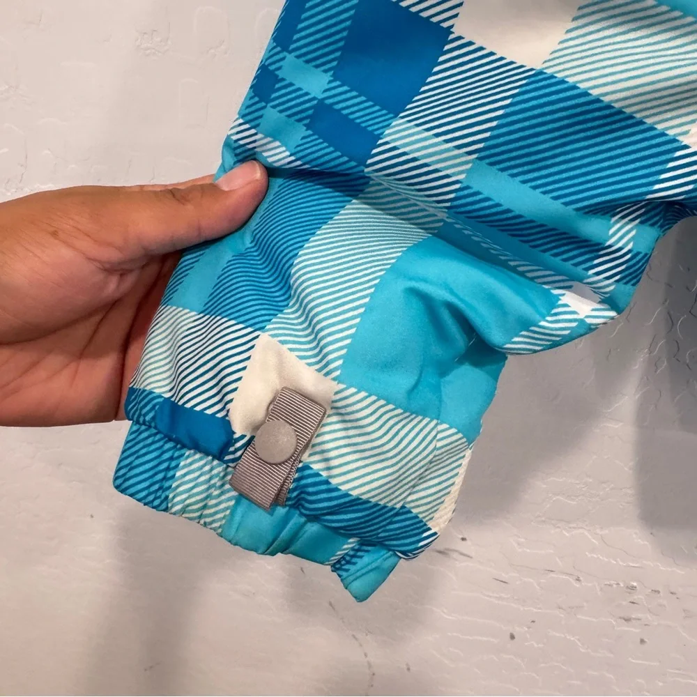 The North Face blue 12 pit