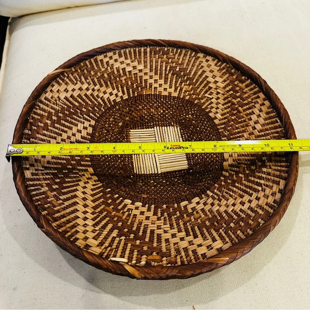 NEW Africa Woven Basket. Made by the Binga people of Zambia/Zimbabwe