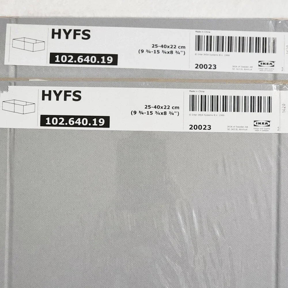 IKEA hyfs gray