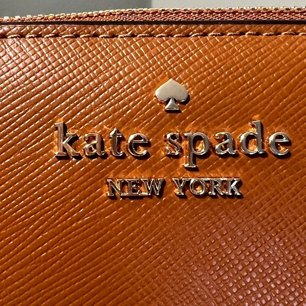 Kate Spade Tan Saffiano Leather Wallet NWT