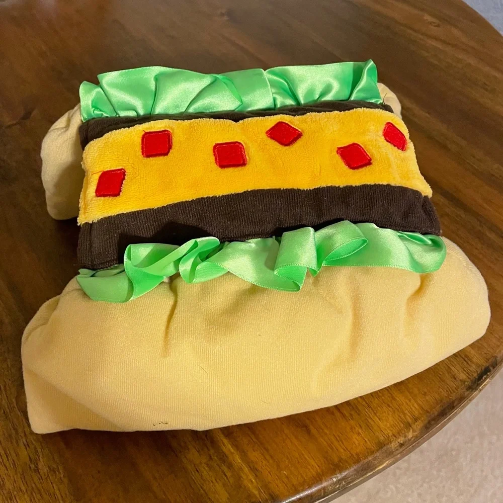 Dog Pet Taco Costume Cat Halloween Party
