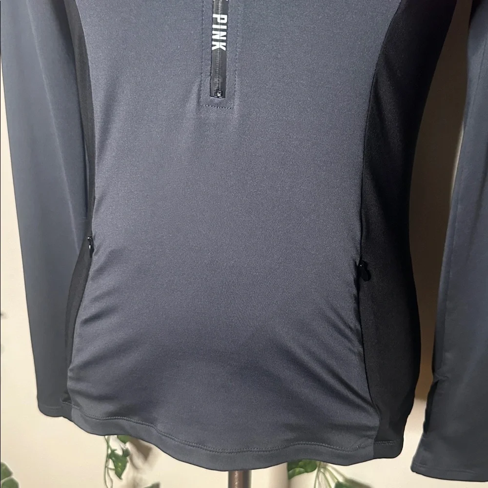 VS PINK Quarter Zip Workout Jacket