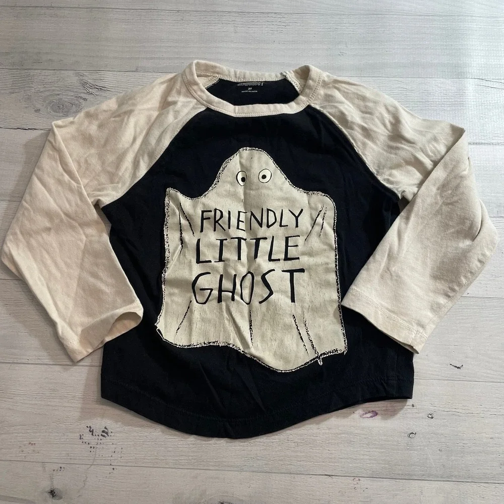 Gymboree baby little friendly ghost‎ shirt 3T