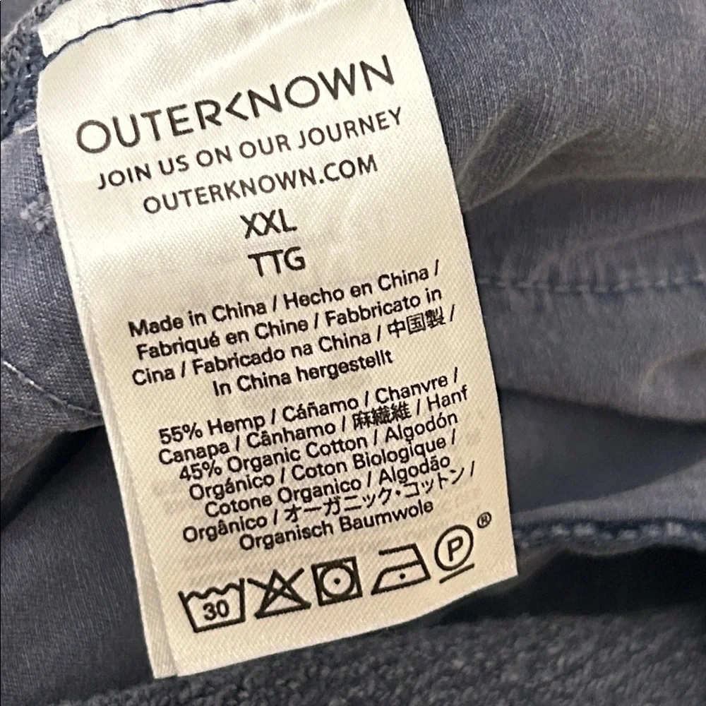 Outerknown sweat pants