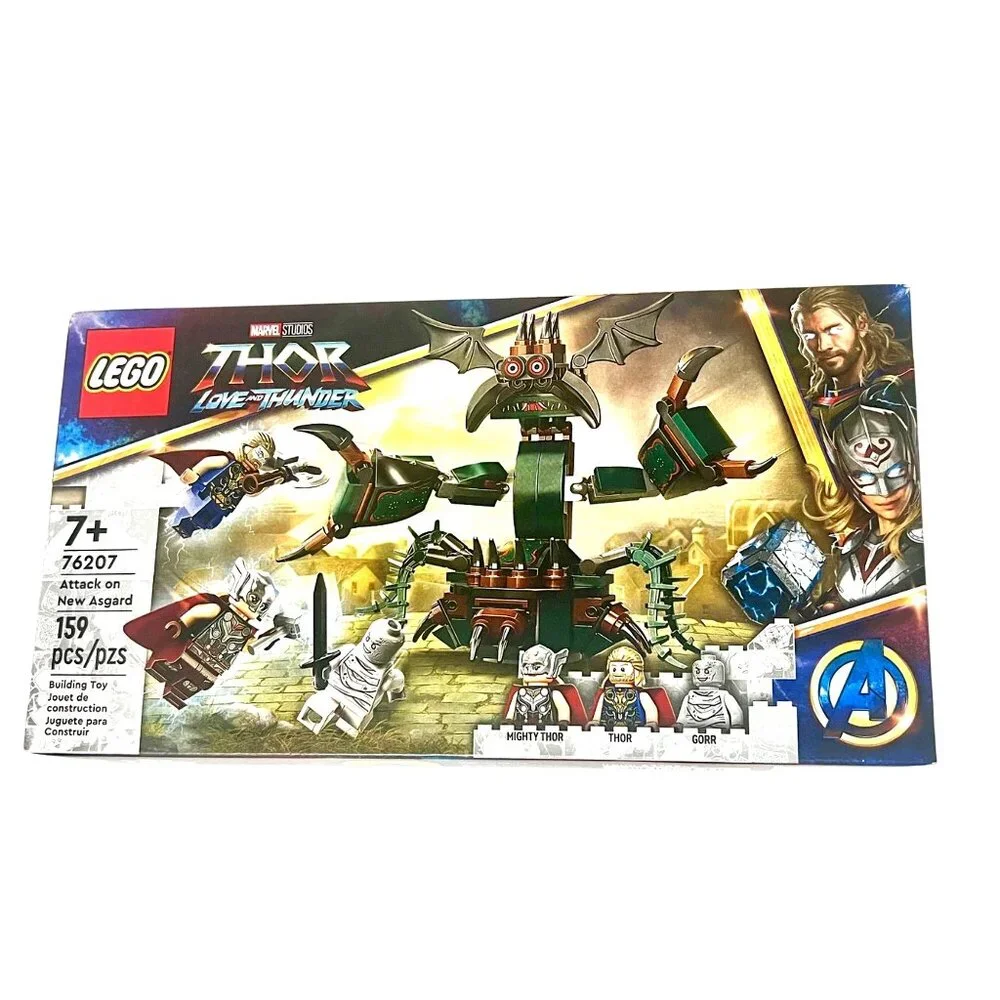 LEGO Marvel Attack on New Asgard Thor Buildable Toy 76207 New