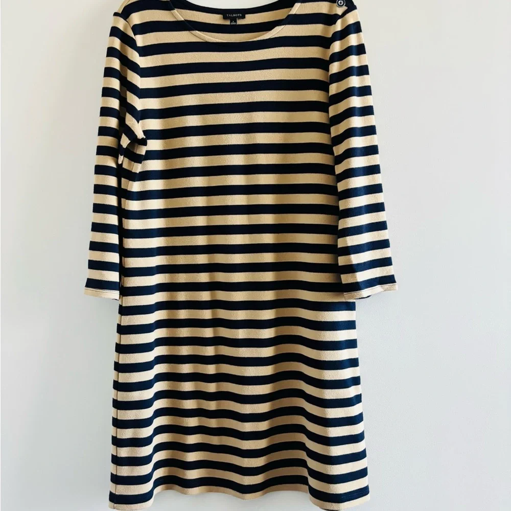 Talbots dress navy
