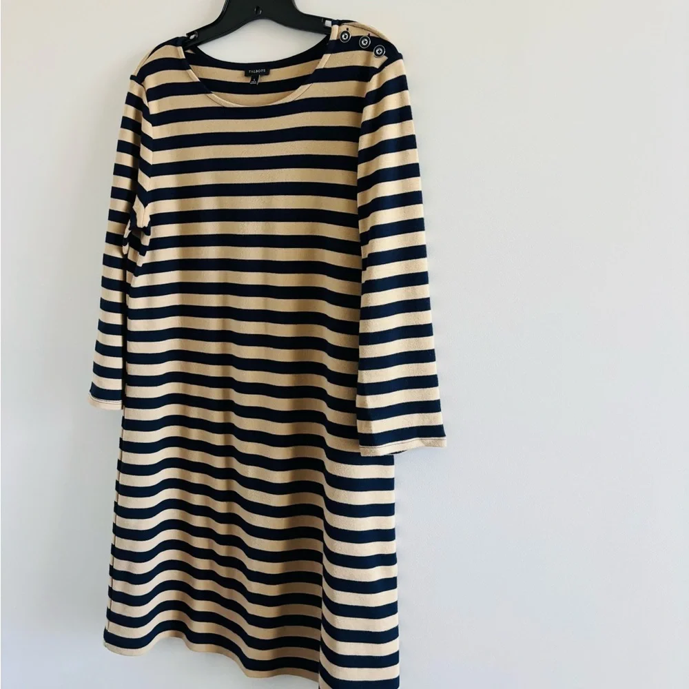 Talbots dress navy