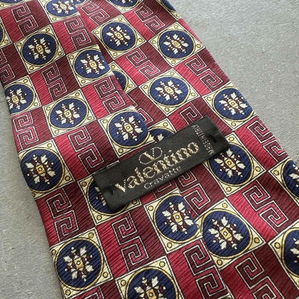 Valentino silk necktie