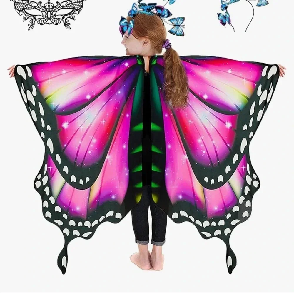 Girl butterfly‎ wings