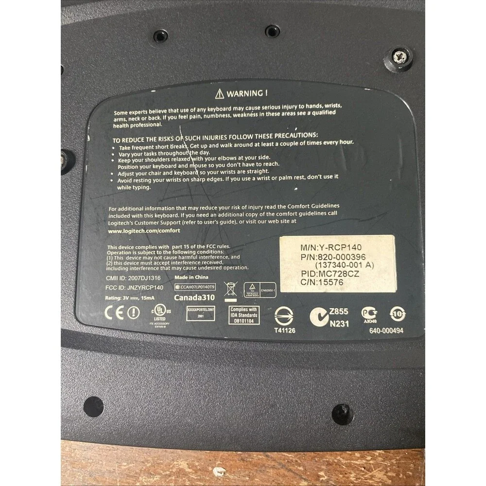 Logitech product genuine