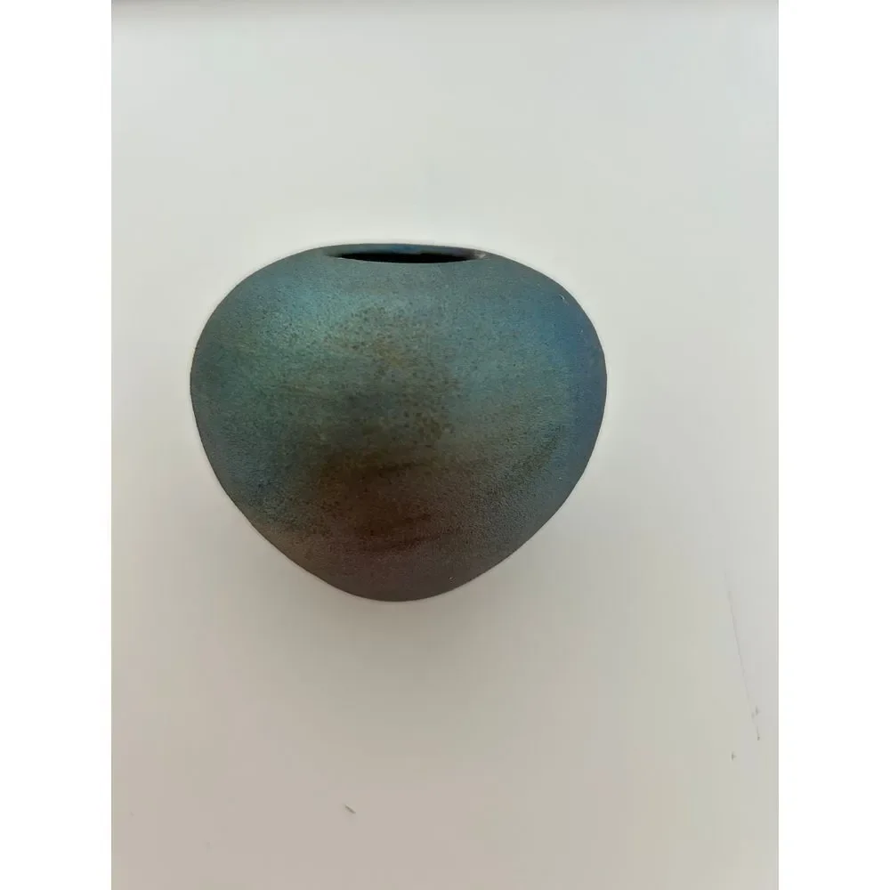 J Diller Handcrafted Ceramic Vase Modern Minimalist Decor Pottery Art Piece