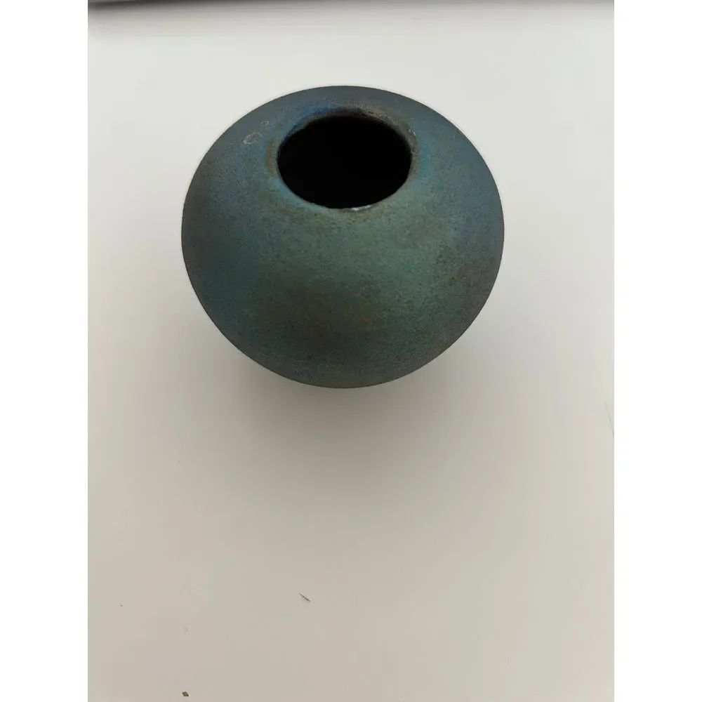J Diller Handcrafted Ceramic Vase Modern Minimalist Decor Pottery Art Piece