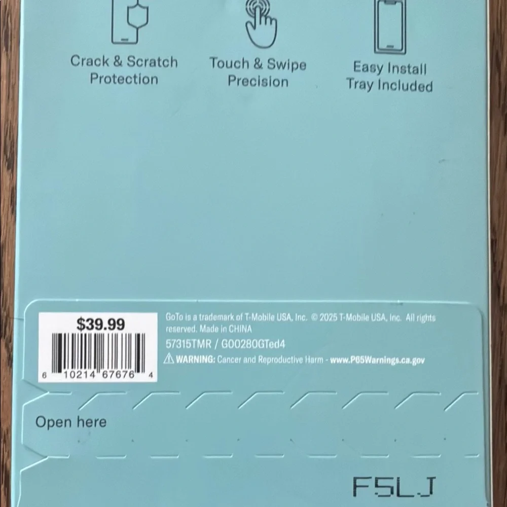 Go To NWT Tempered Glass Screen Protector for iPhone 16e/14 Pro/14/13 Pro/13