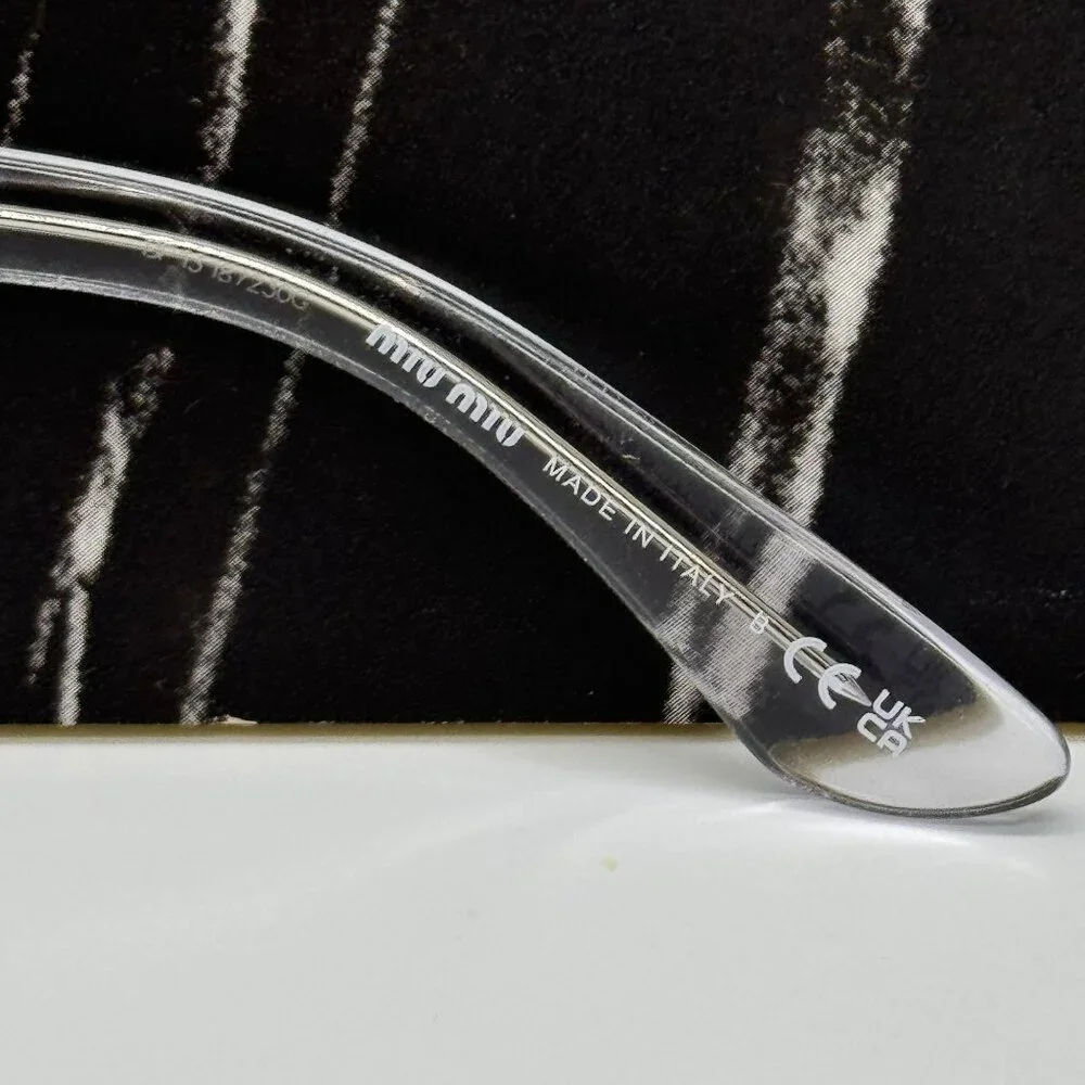 NEW MIU MIU MU05XV 15Z1O1 CAT EYE WOMEN EYEGLASSES VMU 05X 15Z1O1, MU 05XV