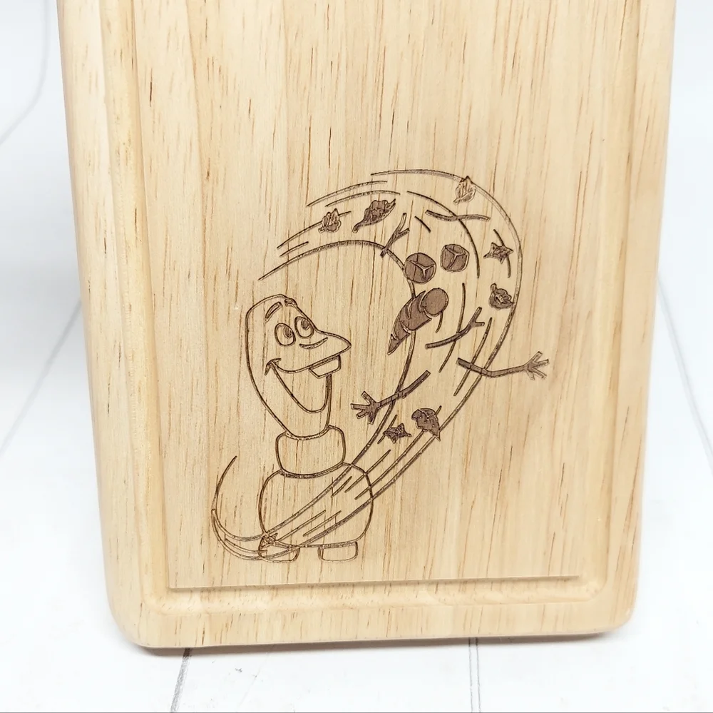 Toscana Botella Cheese And Cutting Board Board, Rubberwood￼