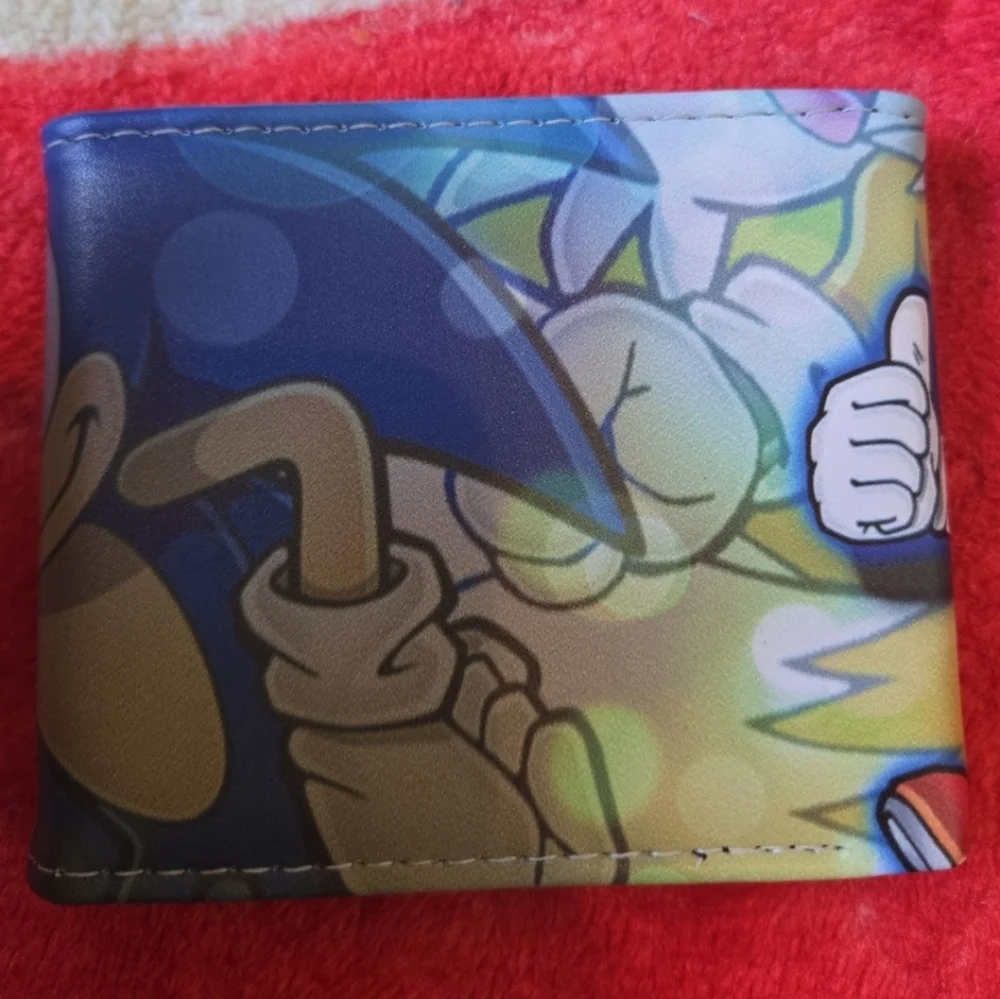 Nintendo Sonic Blue and Yellow Money Clip