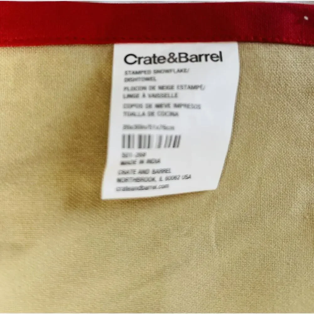 Crate&Barrel add festive