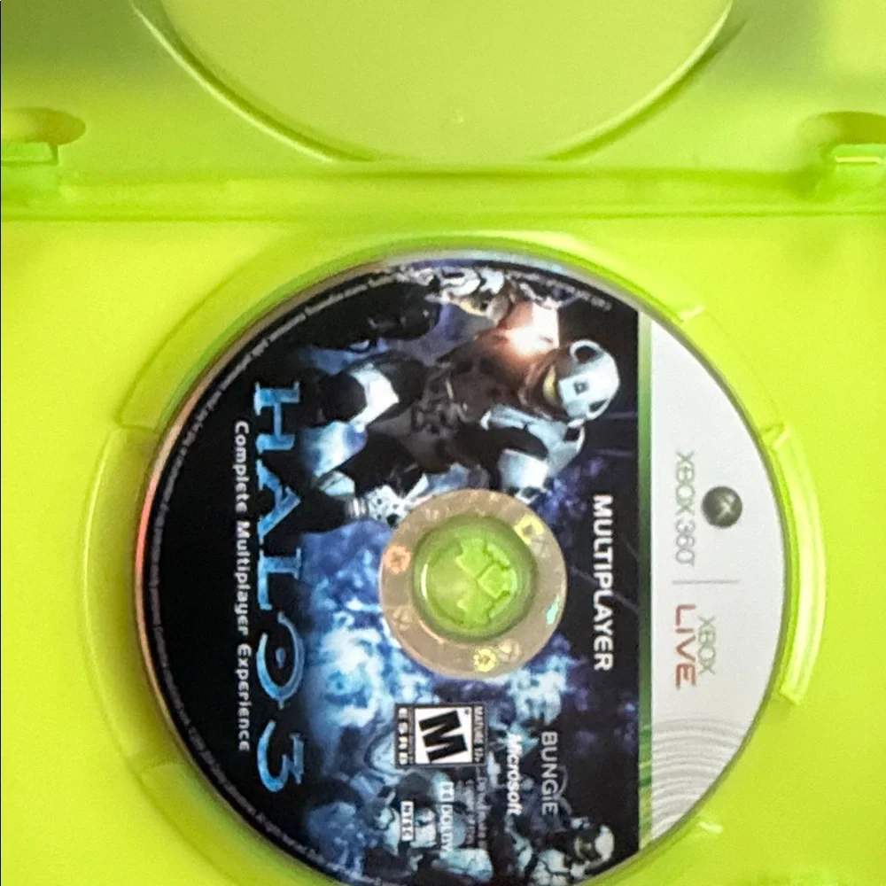 Microsoft Halo 3: ODST for Xbox 360 - Green and Blue Cover