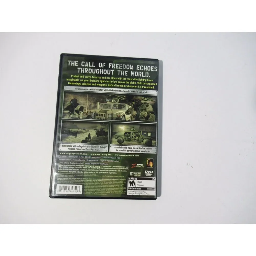 Socom III Us Navy Seals PS2 Playstation 2‎ Game Complete