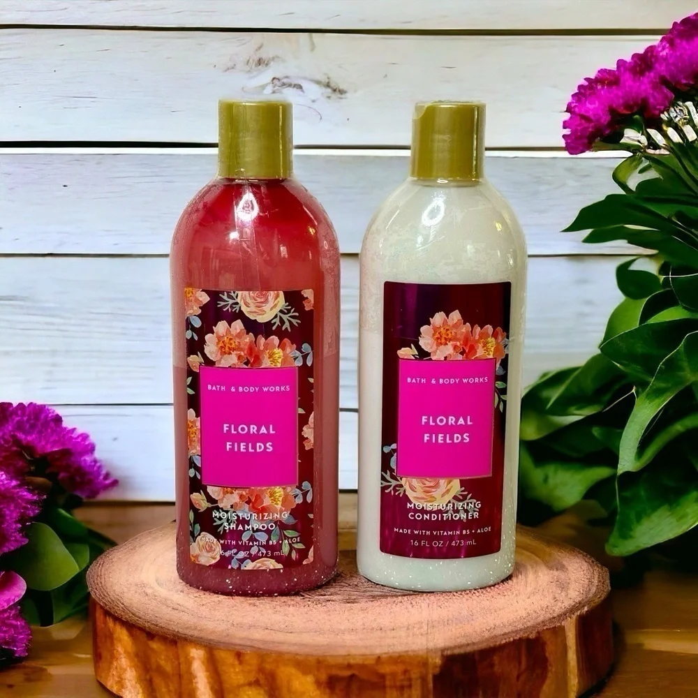 Bath & Body Works Floral Fields Shampoo & Conditioner Set Nwt