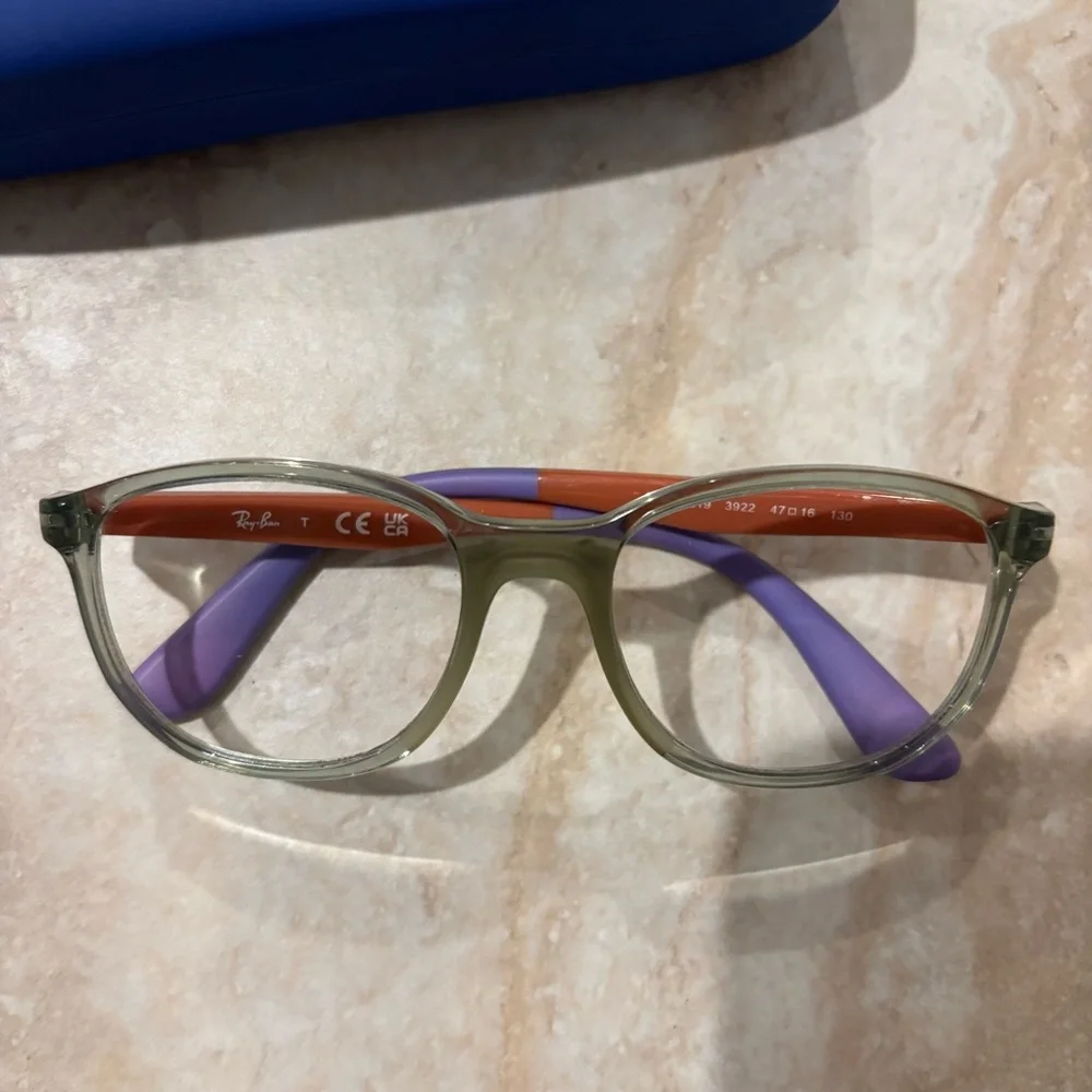Ray-Ban grey orange