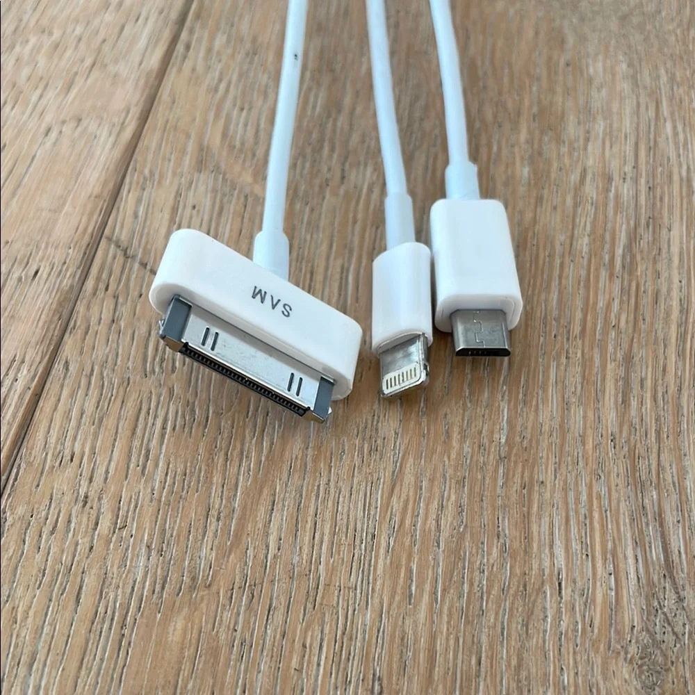Multi-Device Charging Cable‎ - White