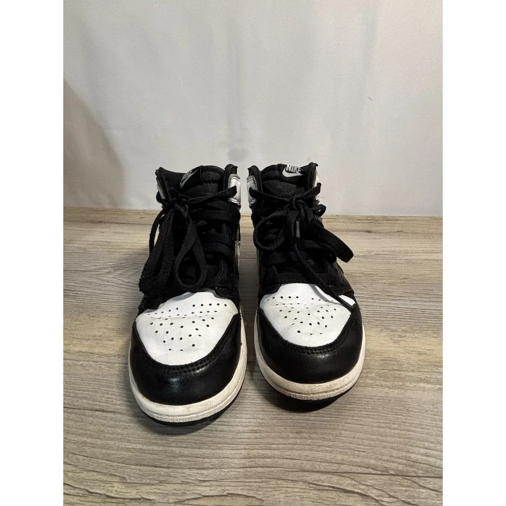 Air Jordan Little Kids 1.5 1 Retro High OG Black White Panda FD 1412-010
