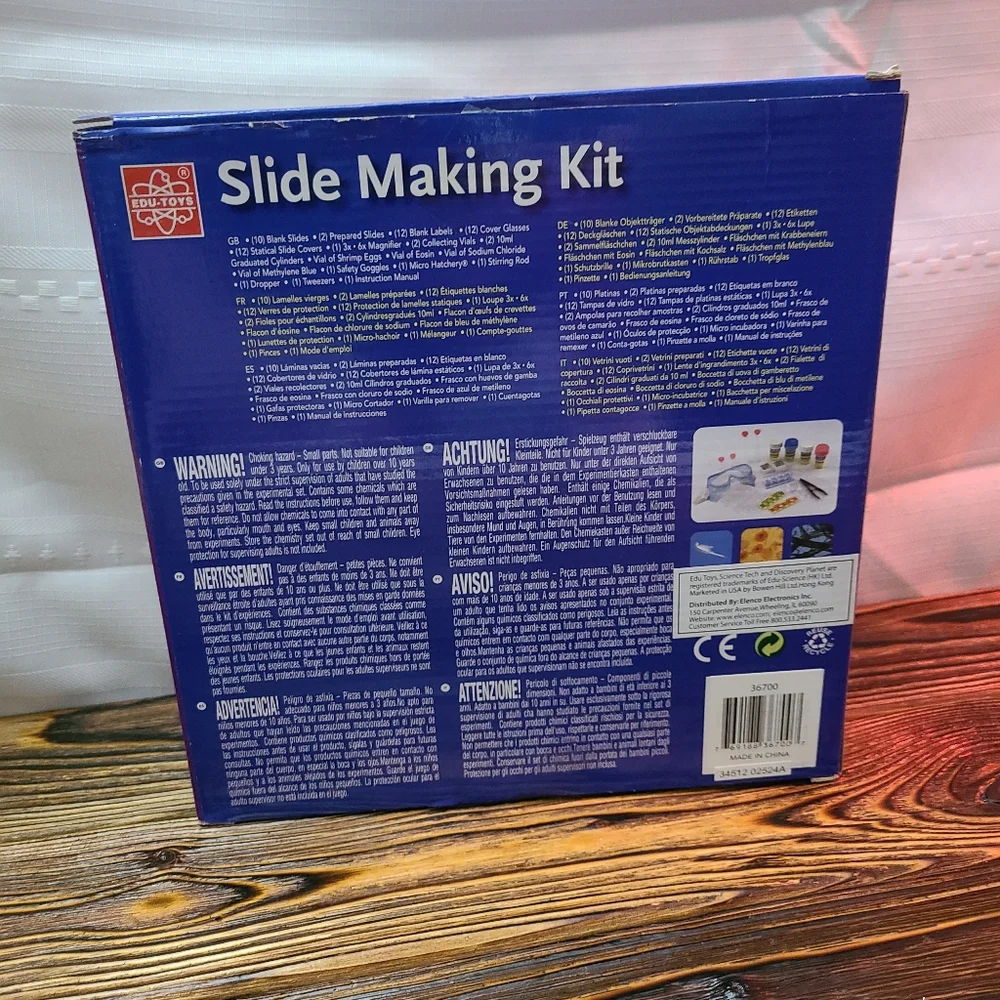 EDU-TOYS Slide Making Kit for Kids