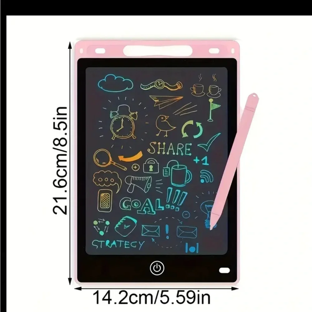One 8.5” LCD Drawing Tablet for Kids with stylus