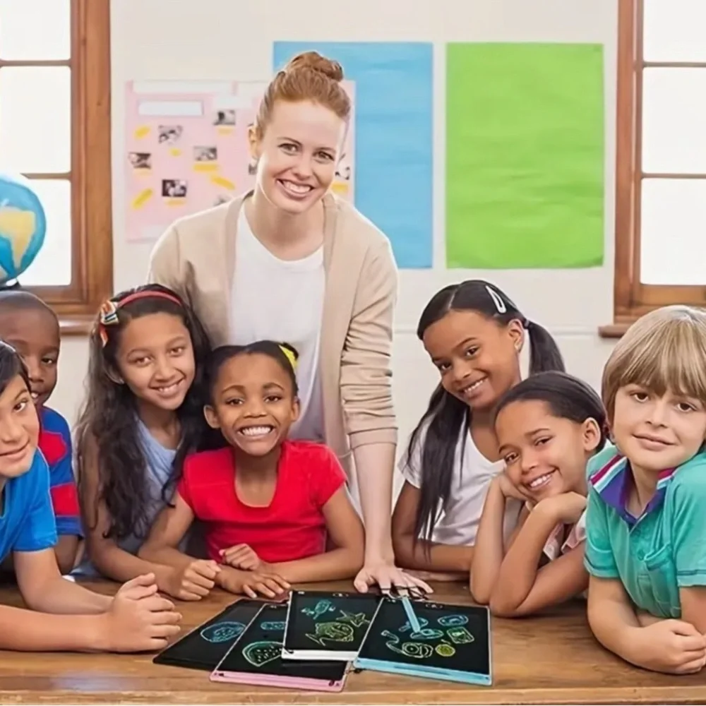 One 8.5” LCD Drawing Tablet for Kids with stylus
