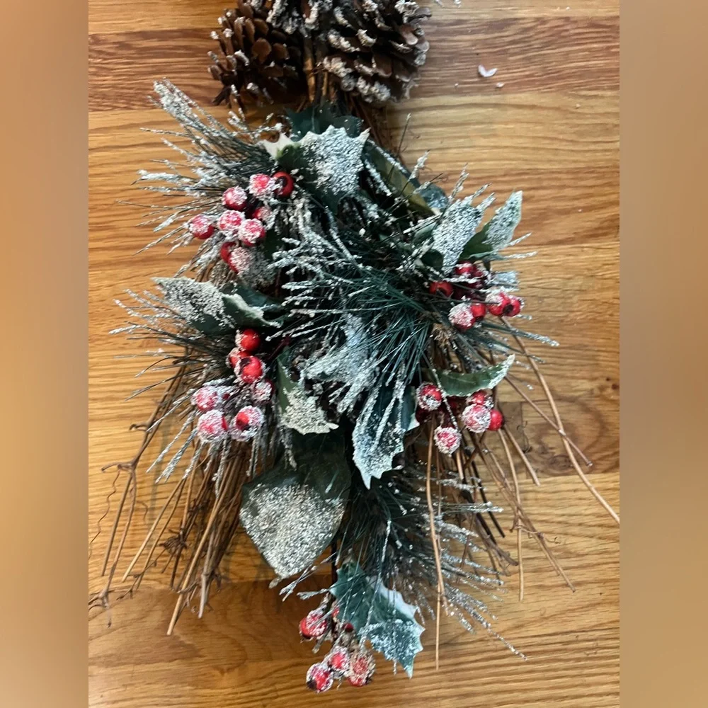 Source Unknown pinecones festive
