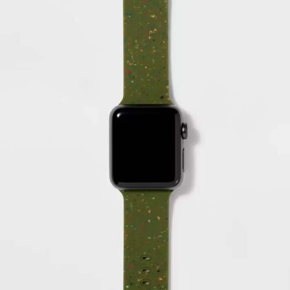 🌿 Heyday™ Green Speckled Apple Watch Band (42/44/45/49mm) – NWT