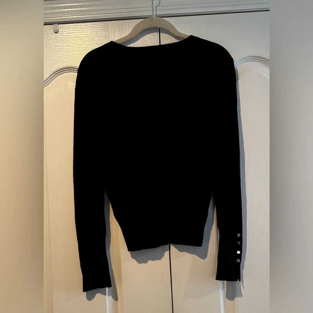 Zara black crew