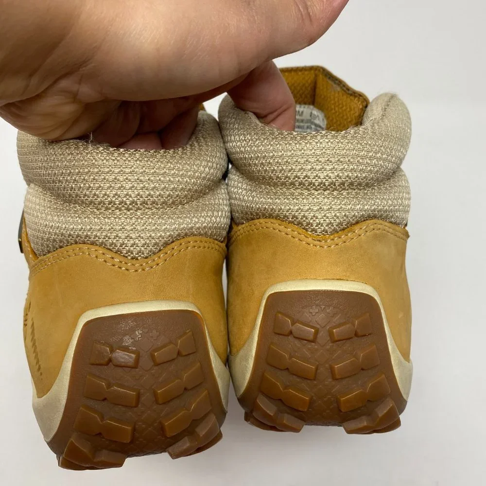 Timberland Waterproof Ankle Boots Hiking Outdoor Genuine Leather Shoes Size 8M