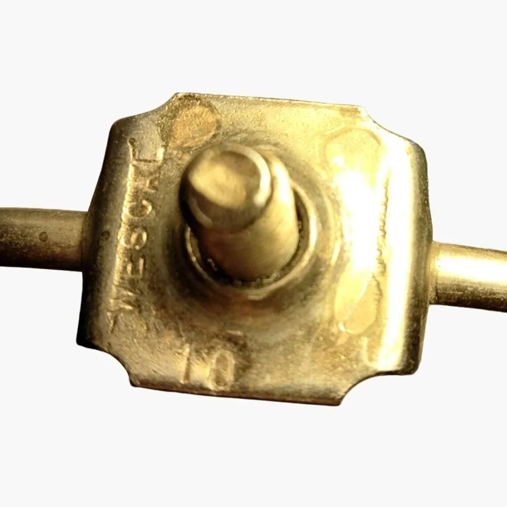 Lamp Harp Brass Wescal 9 Inch